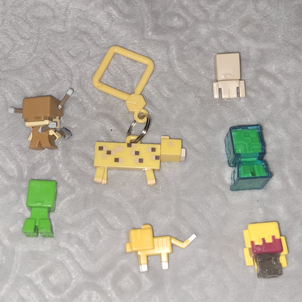 7 Piece MINECRAFT Figure Set - Picture 7 of 8